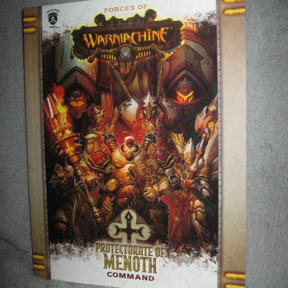 Warmachine RPG Softcover Book Protectorate of Menoth Command 2409A6 - Picture 1 of 9